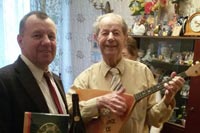 Почетный житель муниципального округа Зюзино Василий Евдокимович Собольков отпраздновал свой 98-й День рождения