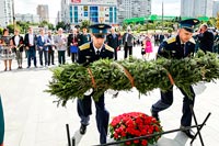 Пожарные и спасатели столицы продолжают героические традиции МПВО Москвы